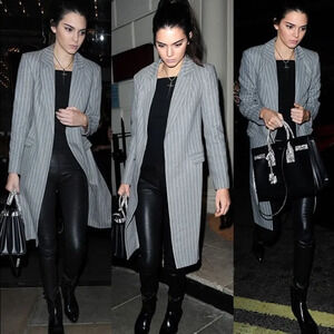 Helmut Lang stretch leather leggings 2